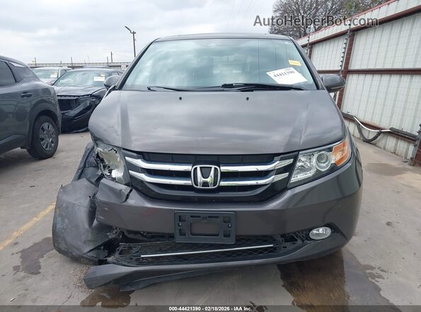 5FNRL5H94GB090098 2016 HONDA ODYSSEY Gray Vista del cuadro de instrumentos