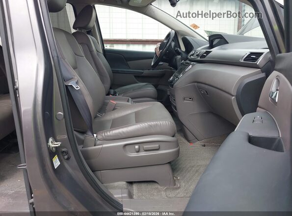 5FNRL5H94GB090098 2016 HONDA ODYSSEY Gray Vista interior delantera