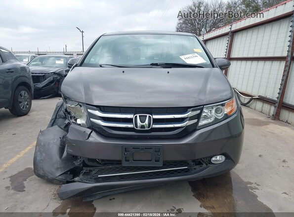 5FNRL5H94GB090098 2016 HONDA ODYSSEY Gray 