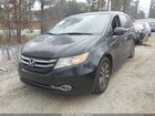 2016 Honda Odyssey Touring/touring Elite Черный vin: 5FNRL5H99GB164633