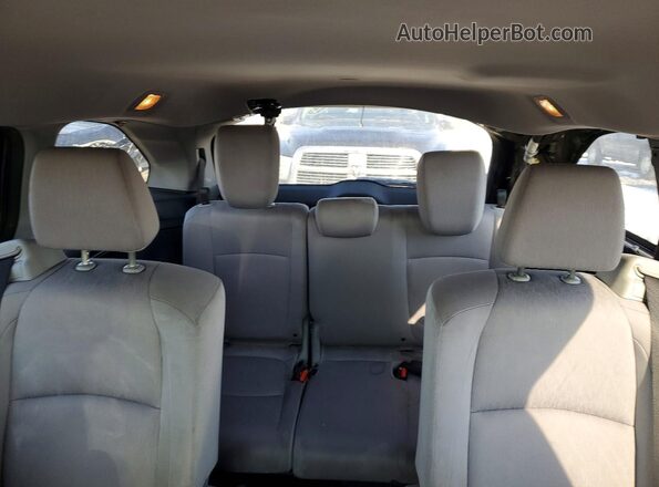 5FNRL6H25KB023589 2019 HONDA ODYSSEY Gray Widok tylnych siedzeń