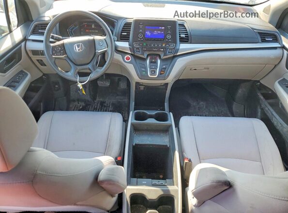 5FNRL6H25KB023589 2019 HONDA ODYSSEY Gray Widok deski rozdzielczej