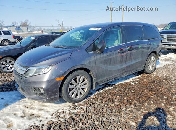 5FNRL6H25KB023589 2019 HONDA ODYSSEY Gray Przód lewy