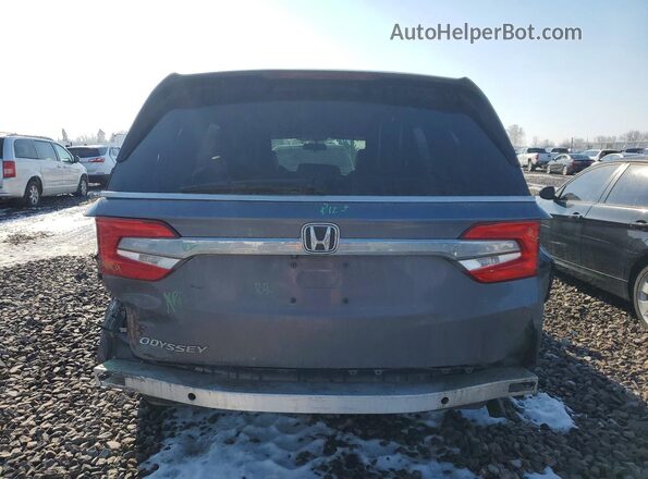5FNRL6H25KB023589 2019 HONDA ODYSSEY Gray Widok z tyłu