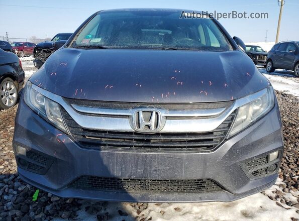 5FNRL6H25KB023589 2019 HONDA ODYSSEY Gray Widok z przodu