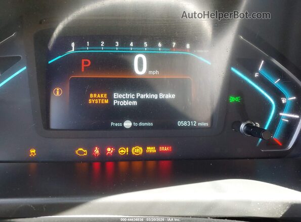 5FNRL6H28KB006530 2019 HONDA ODYSSEY Белый Вид задних сидений