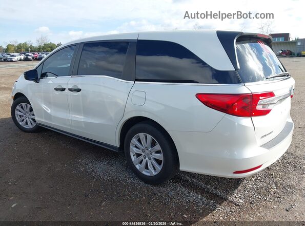5FNRL6H28KB006530 2019 HONDA ODYSSEY Белый Задняя левая четверть