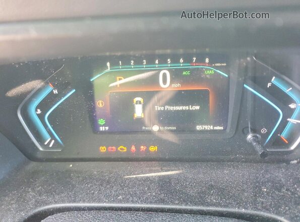 5FNRL6H53KB040269 2019 HONDA ODYSSEY Black Vista del cuadro de instrumentos