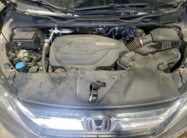 5FNRL6H55JB048436 2018 HONDA ODYSSEY Gray ძრავის განყოფილების ხედი