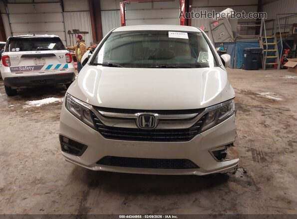 5FNRL6H56LB072179 2020 HONDA ODYSSEY White Widok zestawu wskaźników