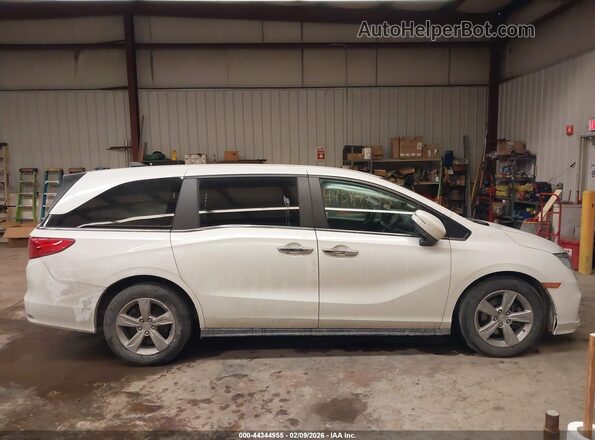 5FNRL6H56LB072179 2020 HONDA ODYSSEY White Widok wnętrza z tyłu