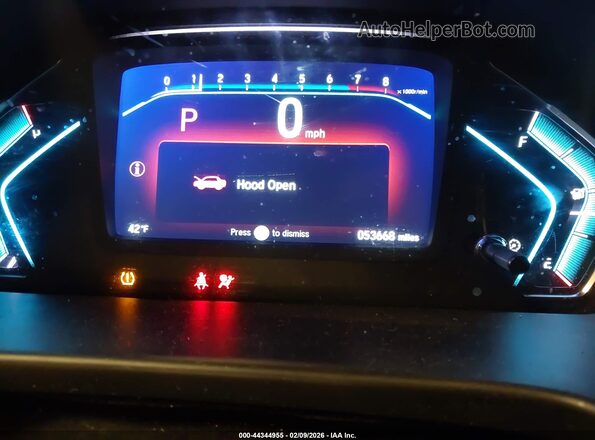 5FNRL6H56LB072179 2020 HONDA ODYSSEY White Widok tylnych siedzeń