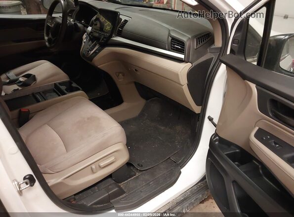 5FNRL6H56LB072179 2020 HONDA ODYSSEY White Widok wnętrza z przodu