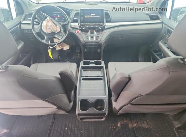 5FNRL6H56NB019968 2022 HONDA ODYSSEY Желто-коричневый Вид панели приборов