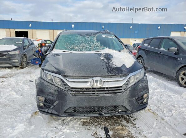 5FNRL6H57KB115491 2019 HONDA ODYSSEY Black Вид спереду