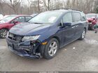 2019 Honda Odyssey Ex Blue vin: 5FNRL6H57KB122716