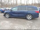 2019 Honda Odyssey Ex Blue vin: 5FNRL6H57KB122716