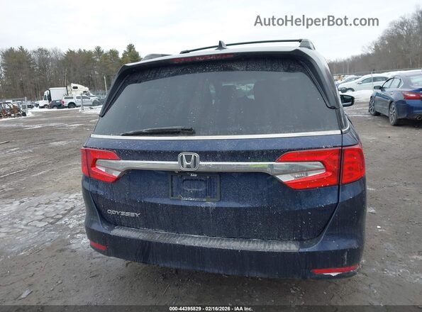 5FNRL6H57KB122716 2019 HONDA ODYSSEY Blue 