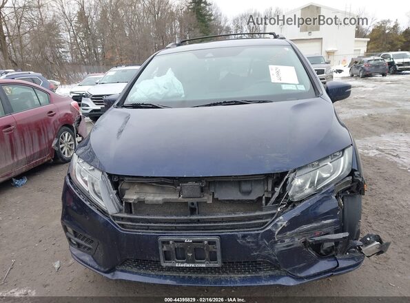 5FNRL6H57KB122716 2019 HONDA ODYSSEY Blue Widok zestawu wskaźników