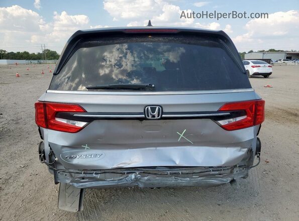 5FNRL6H59MB035497 2021 HONDA ODYSSEY Silver Widok z tyłu
