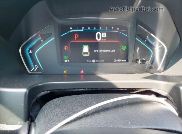 5FNRL6H59MB035497 2021 HONDA ODYSSEY Silver Widok zestawu wskaźników