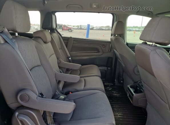5FNRL6H59MB035497 2021 HONDA ODYSSEY Silver Widok wnętrza z tyłu
