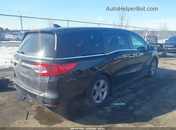 5FNRL6H5XJB033284 2018 HONDA ODYSSEY Black უკანა მარჯვენა