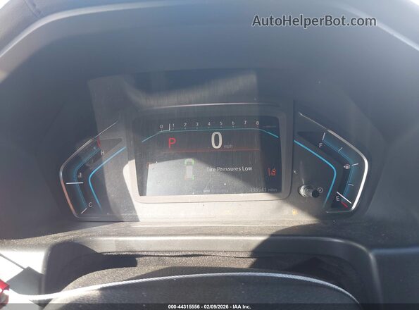 5FNRL6H5XJB033284 2018 HONDA ODYSSEY Black უკანა სავარძლების ხედი