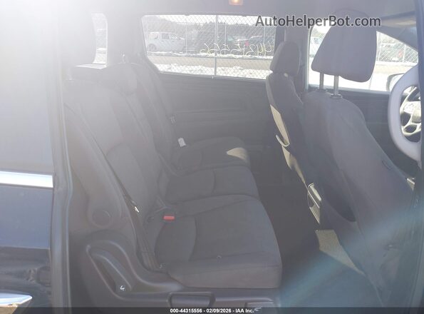 5FNRL6H5XJB033284 2018 HONDA ODYSSEY Black VIN კოდის სტიკერის ხედი