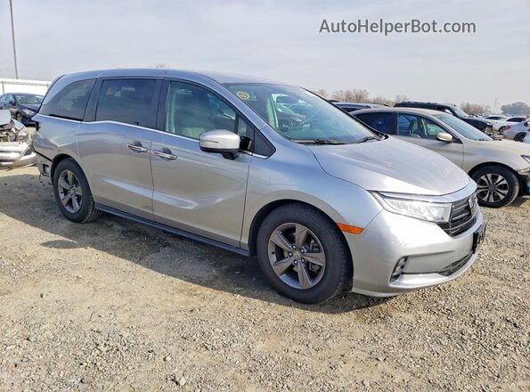 5FNRL6H5XNB025854 2022 HONDA ODYSSEY Серебряный Передняя правая четверть