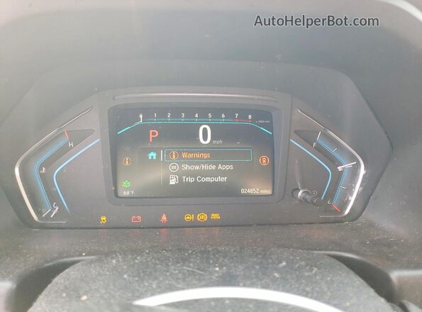 5FNRL6H5XNB025854 2022 HONDA ODYSSEY Серебряный Вид щитка приборов