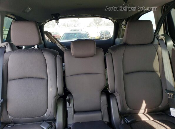 5FNRL6H5XNB025854 2022 HONDA ODYSSEY Серебряный Вид задних сидений