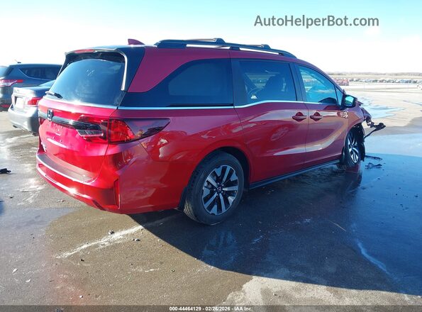5FNRL6H61TB012612 2026 HONDA ODYSSEY Красный Задняя правая четверть
