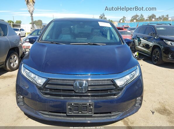 5FNRL6H62PB071741 2023 HONDA ODYSSEY Синий Вид щитка приборов