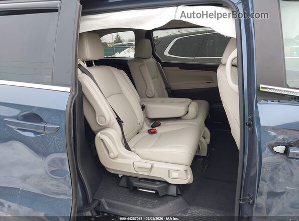 5FNRL6H62TB005300 2026 HONDA ODYSSEY Dark Blue Вид наклейки с VIN-кодом