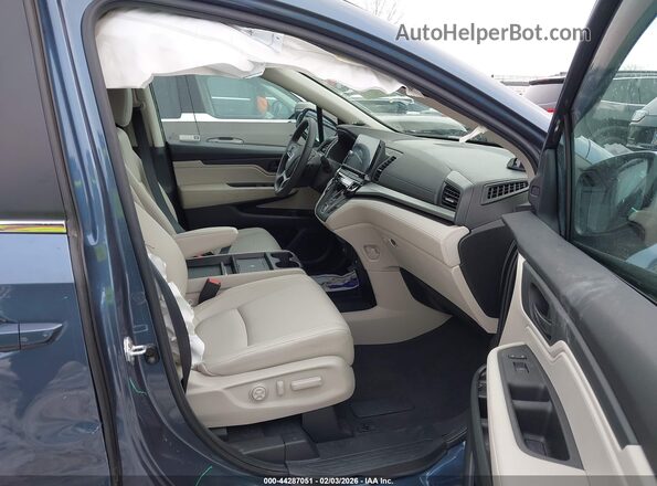 5FNRL6H62TB005300 2026 HONDA ODYSSEY Dark Blue Вид салона спереди