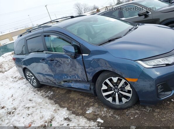 5FNRL6H62TB005300 2026 HONDA ODYSSEY Dark Blue Вид задней части салона