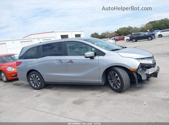 5FNRL6H63RB053798 2024 HONDA ODYSSEY Silver Vista interior trasera