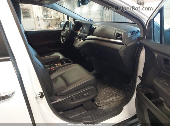 5FNRL6H65RB054449 2024 HONDA ODYSSEY White Widok wnętrza z przodu