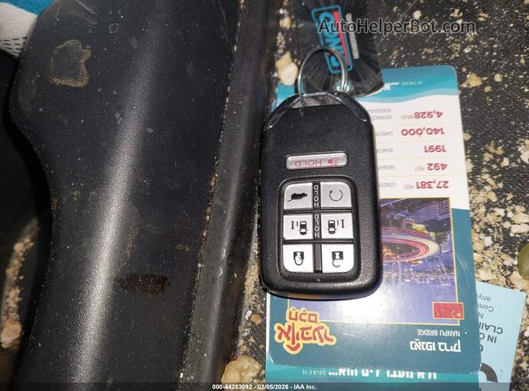 5FNRL6H69PB043337 2023 HONDA ODYSSEY Gray Dashboard view