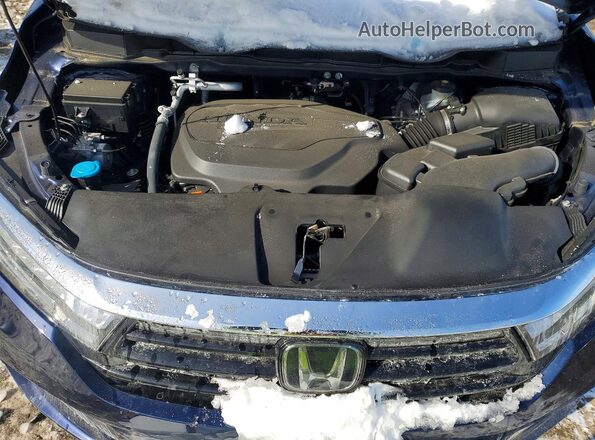 5FNRL6H69RB006646 2024 HONDA ODYSSEY Blue Engine compartment view