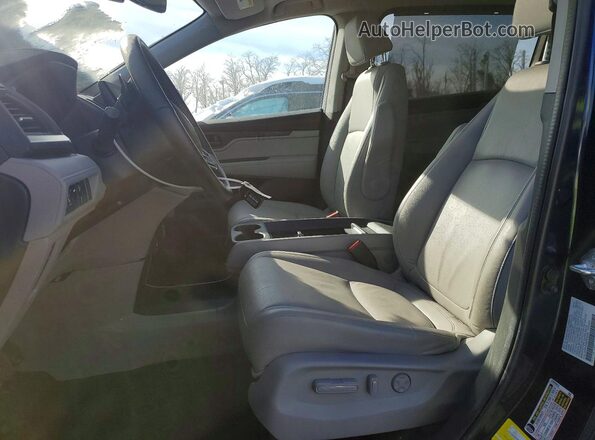 5FNRL6H69RB006646 2024 HONDA ODYSSEY Blue Front interior view