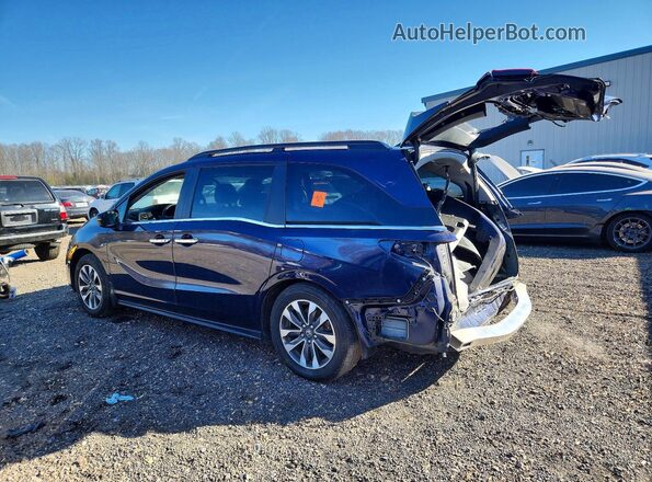 5FNRL6H6XRB004369 2024 HONDA ODYSSEY Синий Задняя левая четверть