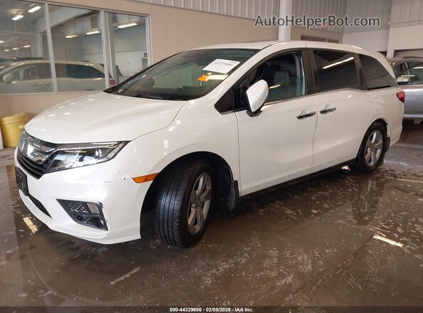 5FNRL6H72KB049188 2019 HONDA ODYSSEY Белый Передняя левая четверть