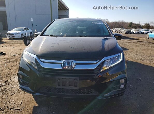 5FNRL6H72KB124715 2019 HONDA ODYSSEY Black Widok z przodu