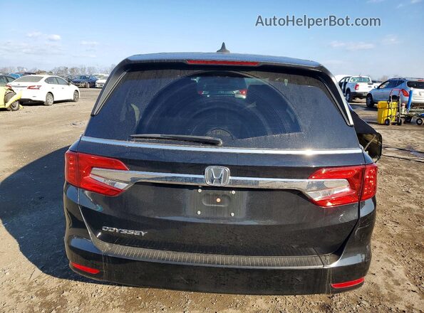 5FNRL6H72KB124715 2019 HONDA ODYSSEY Black Widok z tyłu