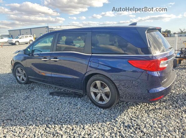 5FNRL6H73KB074388 2019 HONDA ODYSSEY Blue Tył lewy