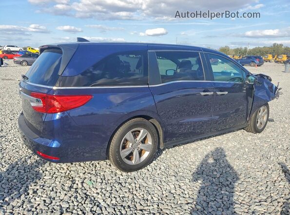 5FNRL6H73KB074388 2019 HONDA ODYSSEY Blue Tył prawy
