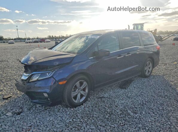 5FNRL6H73KB074388 2019 HONDA ODYSSEY Blue Przód lewy