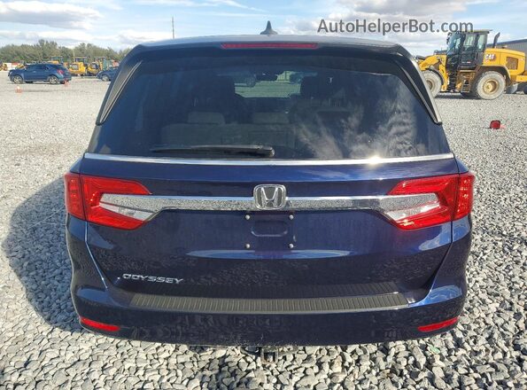 5FNRL6H73KB074388 2019 HONDA ODYSSEY Blue Widok z tyłu